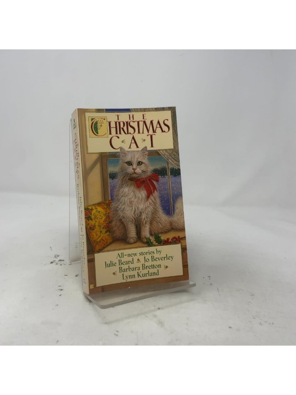 Festive Christmas Cat Decor - Cute Holiday Home Accent for Cat Lovers